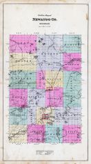 Newaygo County Outline Map, Newaygo County 1880